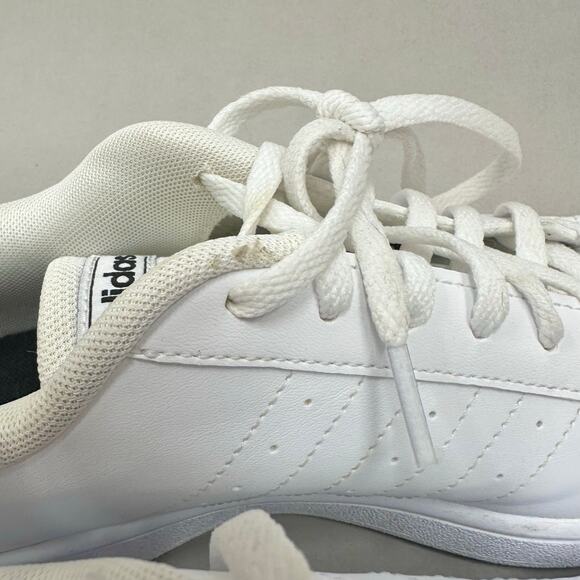 Adidas Grand Court Sneakers in Cloud White / Core Black Men's Size 8 - Picture 14 of 16